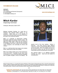 Thumbnail- Press Release Mitch Kardor